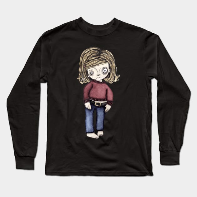 Living Dead Girl Long Sleeve T-Shirt by EstrangedShop